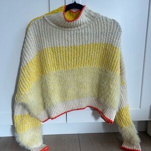 Colorful Striped Women's Sweater